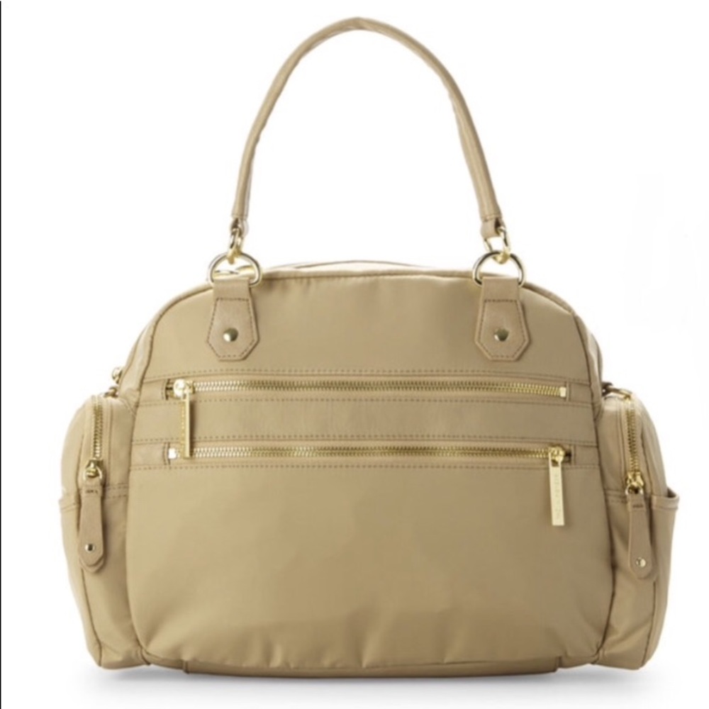 Tan Satchel Handbag